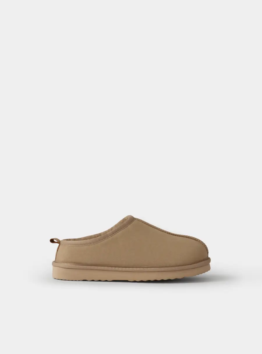 Угги короткие из экозамши, Suede