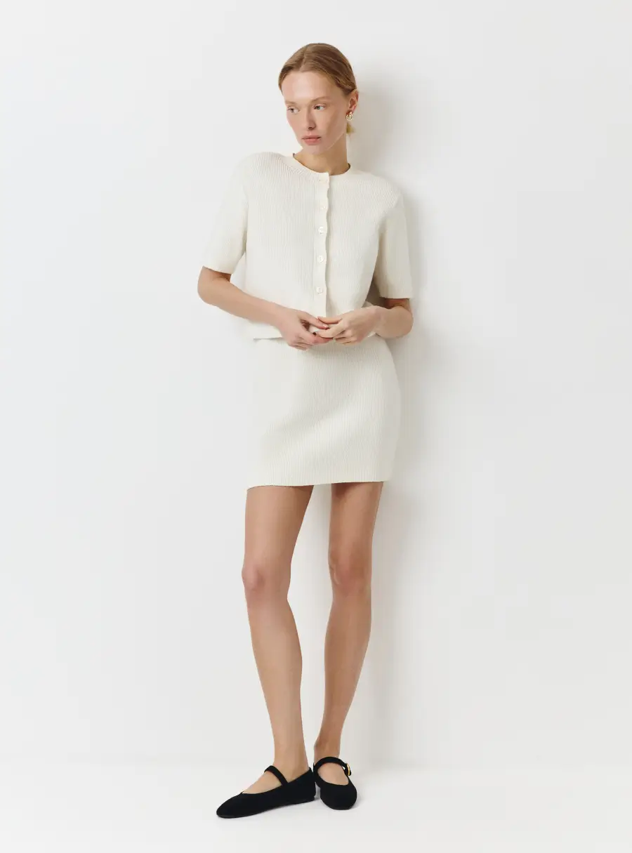 Юбка женская, молочная, Amapola