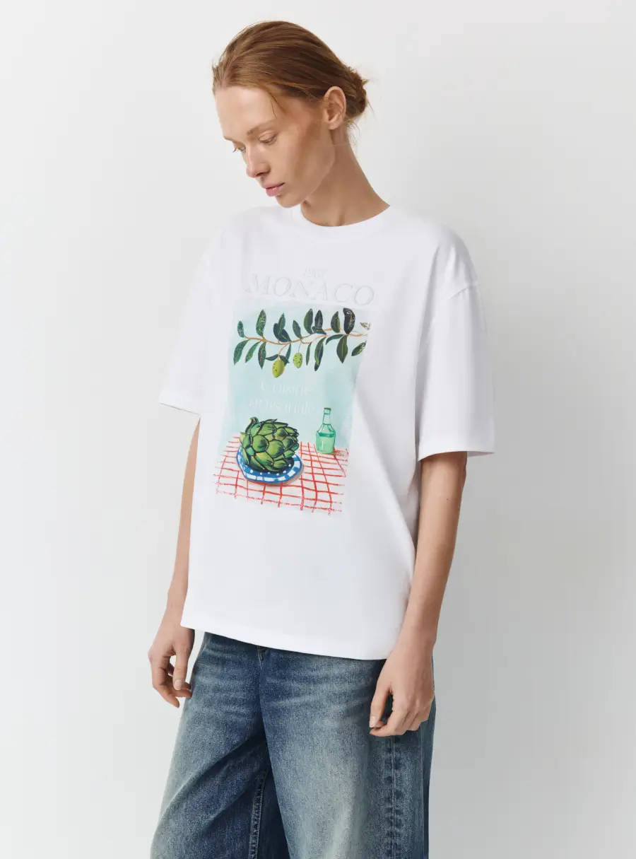 Футболка женская, белая, Marta