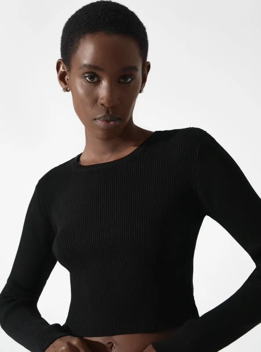 Джемпер женский, с завязками по бокам, Romisa