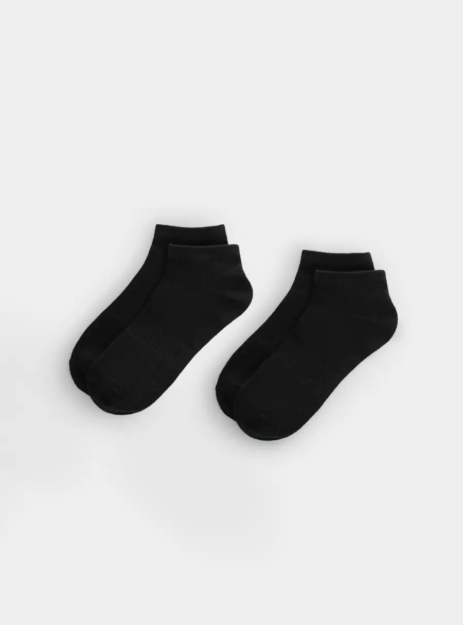 Носки высокие в рубчик 2 пары Basic shade