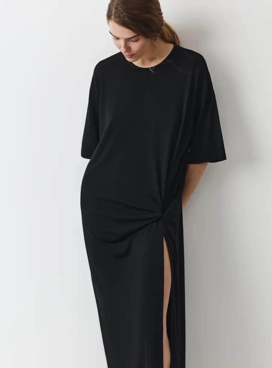 Платье женское, черное, Gill