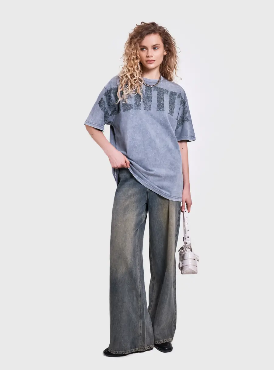 Джинсы женские, с высокой посадкой, Filola